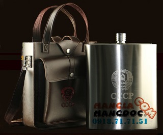 Bình rượu túi xách CCCP 128oz vuông, 3.8 lít