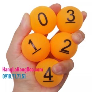 Bộ 50 banh đánh số (1-50) 4cm cho máy quay xổ số