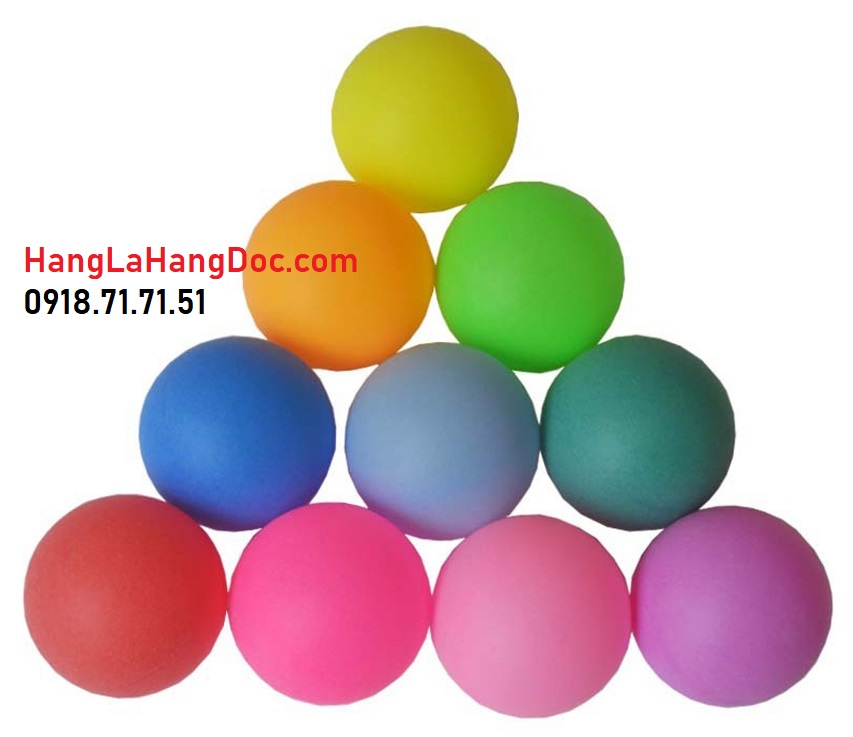 Bộ 50 bóng trơn 4cm cho lồng cầu xổ số quay trúng thưởng theo màu