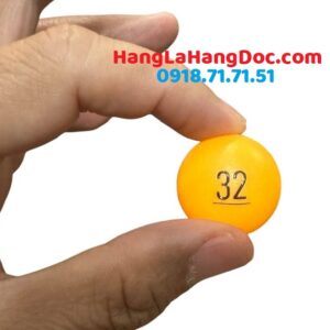 Bộ bóng đánh số 1-100 đường kính 2,5cm
