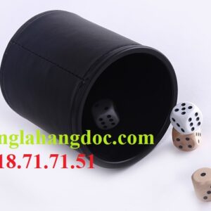 Bộ đổ xúc xắc bọc da cao cấp version 1 chuyên bar, karaoke
