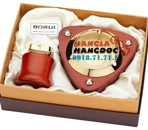 Bộ đôi gạt tàn và bật lửa Borui BR05