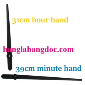Bộ kim thay thế của đồng hồ dán tường cỡ lớn