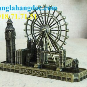 Bộ tứ công trình kiến trúc London: Tháp chuông Big Ben, Nhà thờ London, London Eye, cầu tháp