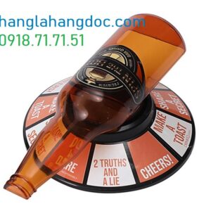 Chai bia quay ăn nhậu sát phạt mẫu nâu (NEW)