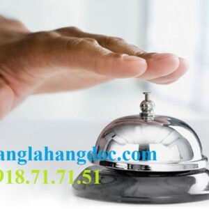 Chuông Halli Galli để bàn cơ học gọi phục vụ, nhà bếp cỡ trung (8,5cm)