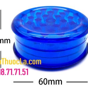 Cối xay thuốc lá bằng nhựa 2 tầng, đường kính 6cm