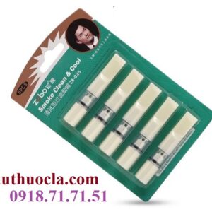 Combo 1 vĩ 5 đầu lọc vệ sinh Zobo 025 cho điếu lớn và esse