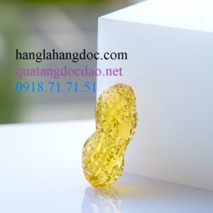 Củ lạc (hạt đậu) 4cm pha lê may mắn