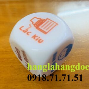 Cục xí ngầu 3cm uống bia tiếng Việt (cỡ đại) độc lạ