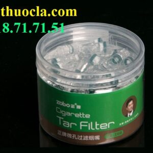 Đầu lọc dùng 1 lần Zobo zb-160 (100 tẩu/ hủ)