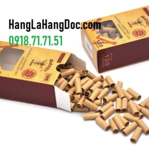 Đầu lọc giấy tự nhiên Hornet 7mm (120 cái/ hộp)
