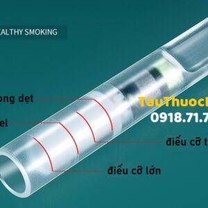 Đầu tẩu 4 cỡ điếu thuốc, 5 lõi lọc Zobo ZB-873