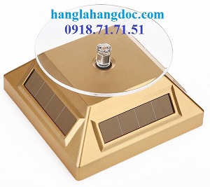 Đế xoay năng lượng mặt trời vuông (không đèn led) version 1