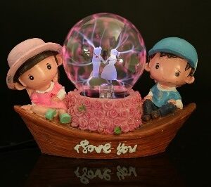 Đèn Plasma thuyền hoa tình yêu (Valentine)