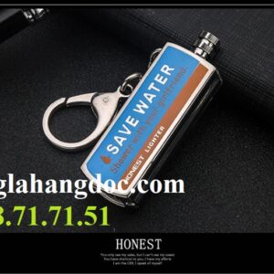 Diêm xăng móc khóa Honest VIP 2 phong cách