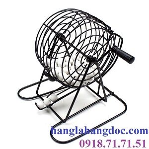 Đồ chơi lồng quay lô tô (90 số) Tombola Deluxe