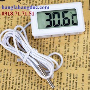 Đồng hồ đo nhiệt độ kỹ thuật số có đầu dò rời cho tủ mát, tủ cáp đông