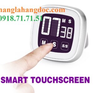 Đồng hồ nhà bếp LCD cảm ứng 2 in 1 (smart touch screen) version 6