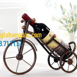 Giá để rượu vang xe 3 bánh mẫu số 3
