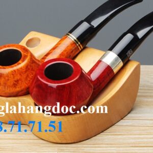 Giá gỗ đôi Muxiang để tẩu thuốc dunhill cao cấp