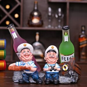 Giá trưng bày rượu 4 thủy thủ nguyên bộ