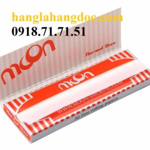 Giấy cuốn thuốc lá tự nhiên 70mm hiệu Moon đỏ