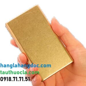 Hộp đựng thuốc lá 20 điếu nhỏ Kuboy KC21-02 bằng đồng cao cấp