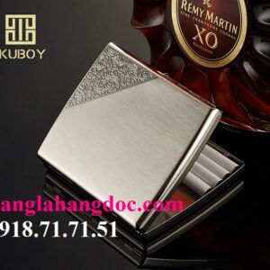 Hộp đựng thuốc lá Kuboy KC2-10 hoa văn nổi đẳng cấp