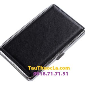 Hộp đựng thuốc lá esse 20 điếu, bọc da sang trọng DGE-308