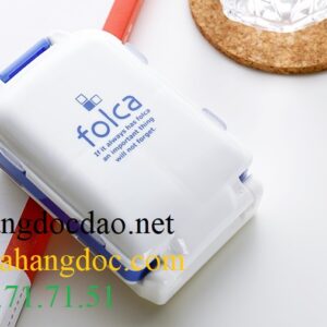 Hộp đựng thuốc viên du lịch 3 lớp 8 ngăn nhỏ gọn
