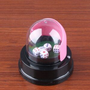 Hộp lắc xí ngầu dùng pin, có nắp che độc đáo XNP-01