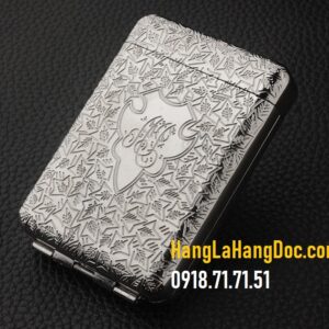 Hộp thuốc lá kim loại cao cấp bung mở kiểu vỏ sò độc đáo VS-923