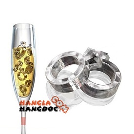 Khay đông đá hình chiếc nhẫn – Ring Ice Tray
