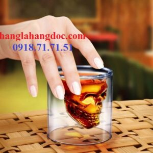 Ly rượu đầu lâu 3D ấn tượng 75ml (DLT75)