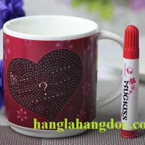 Ly sứ đổi màu – Tự viết thông điệp yêu thương TDTY-01