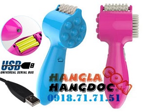 Máy massage cầm tay 3 in 1: da đầu, da mặt, cơ thể nhỏ gọn