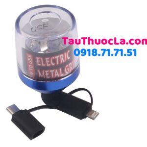 Máy xay thuốc lá sợi P10 dùng cổng sạc điện thoại