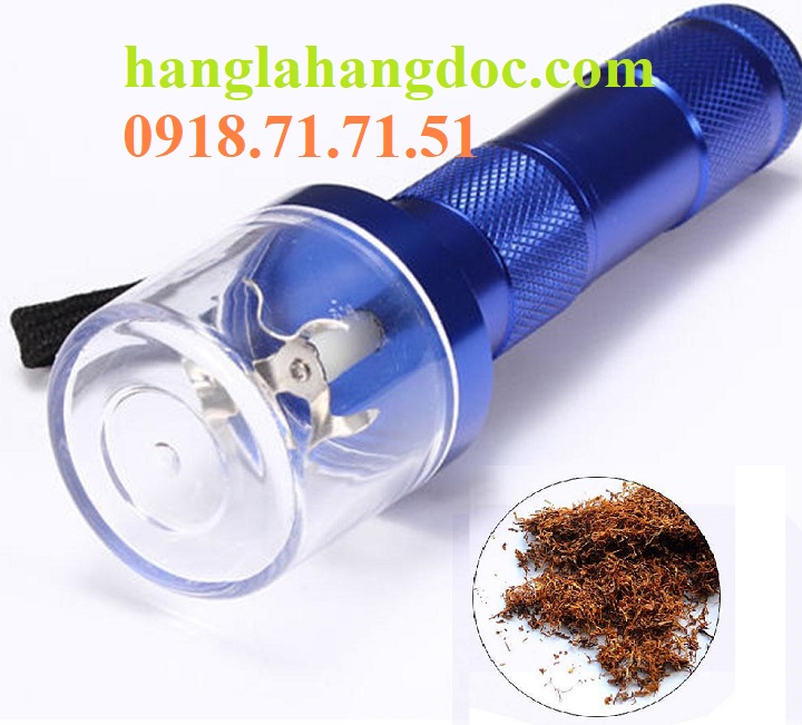 Máy xay thuốc lá sợi P20 cầm tay mini dùng pin