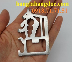 Miếng thép đa năng đi phượt 11 in 1 (NEW) phiên bản bò tót