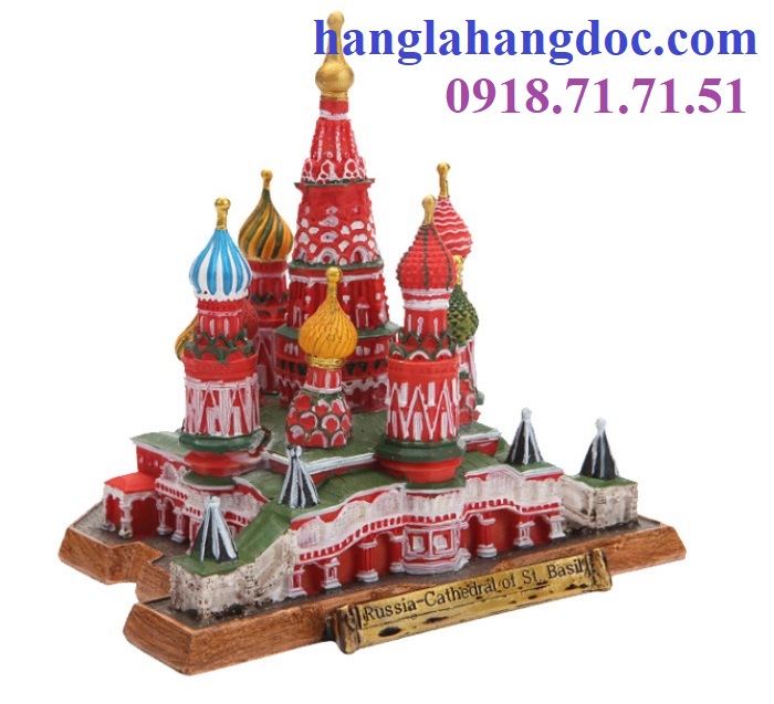 Mô hình 3D nhựa thông điện Kremlin, Nga cực đẹp