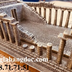 Mô hình 3D phế tích ngôi đền Parthenon, Athens, Hy Lạp thu nhỏ