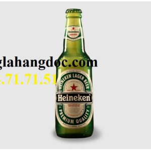 Mô hình chai bia sắt cao 30cm chuyên trang trí tường quán bia, bar club