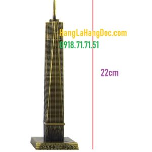 Mô hình kim loại tòa tháp Freedom Tower cao 22cm