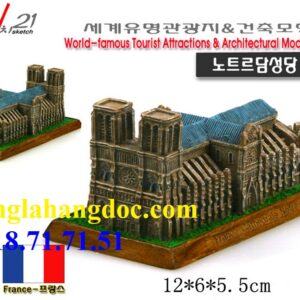 Mô hình nhà thờ Đức Bà, Paris – Pháp (Catherale Notre Dame)
