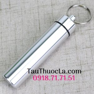 Móc khóa ống tẩu điếu (17x78mm) OT-78 inox tiện dụng