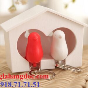 Móc khóa tổ chim sẻ đôi, sinh tồn tu huýt