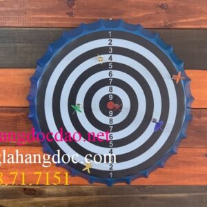 Nắp ve phi tiêu nam châm siêu hút khổng lồ (42cm) nguyên bảng sắt MS02