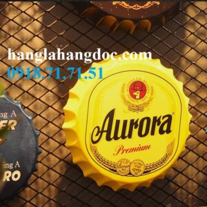 Nút chai bia khổng lồ 35cm treo tường trang trí quán bar