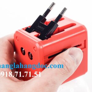 Ổ cắm điện đa năng du lịch 2 cổng usb sạc version 4 (NEW) thu gọn